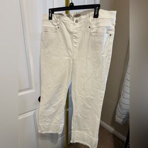 Liverpool Women's Cream Straight Leg Jeans